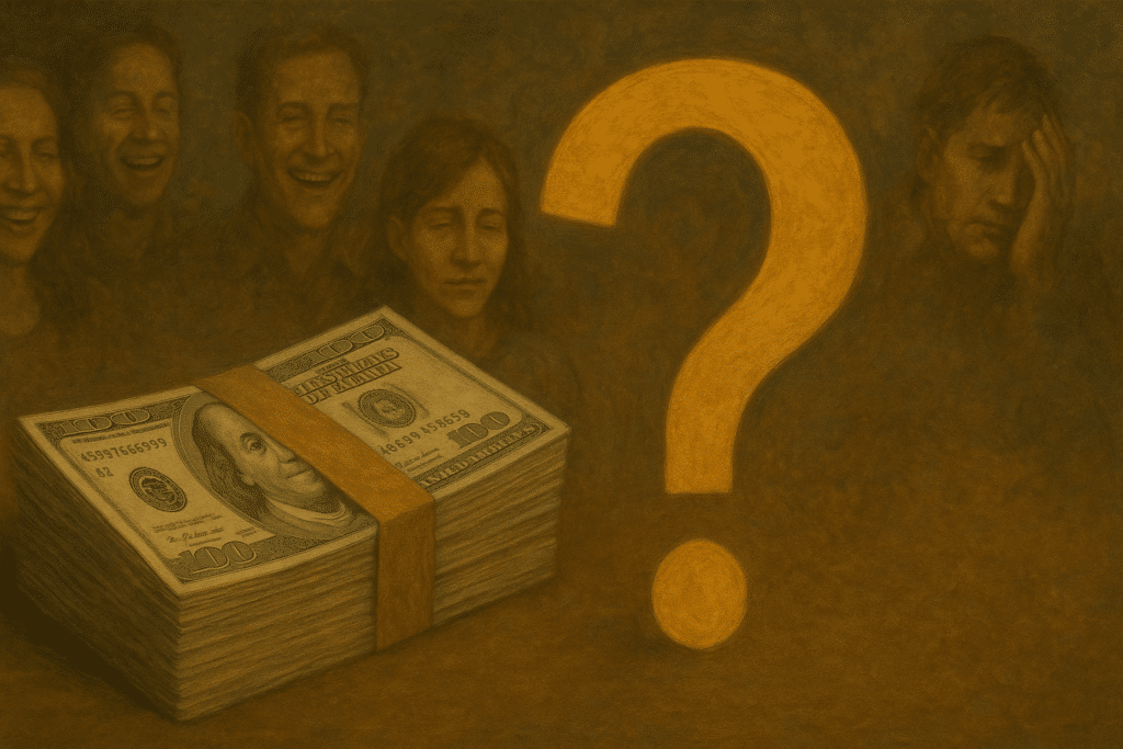 is money happiness or not